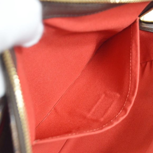 Louis Vuitton Belem MM Handbag Damier Ebene Canvas, Leather - Picture 11 of 16